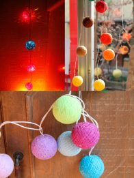 String Lights Balls 10 Pcs 1.5Inch
