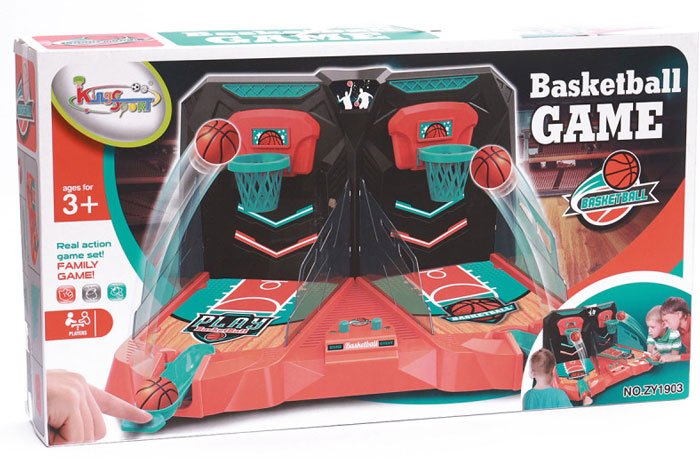 Children'S Desktop Basketball Shooting Machine Finger Catapult Ball Board Game