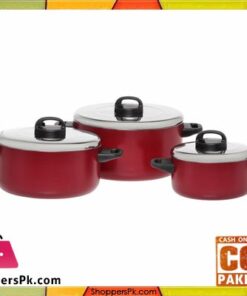 Prestige Aluminum Cooking Pots Set of 6-Piece 20915 Price in Pakistan