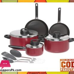 Prestige Aluminum Non-stick Cookware Set of 11-Piece 20916 Price in Pakistan
