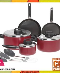 Prestige Aluminum Non-stick Cookware Set of 11-Piece 20916 Price in Pakistan