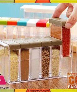 Seasoning Box Spice Jar Set Kitchen Condiment Box