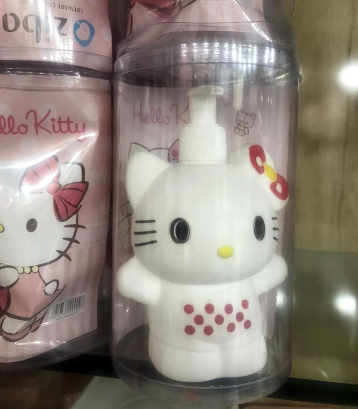 Ziba Sazan Hello Kitty Liquid Dispenser
