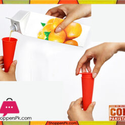 Colored Silicone Ice Lolly Maker Set of 4 Pcs