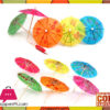12 Pcs Paper Umbrellas Toothpick