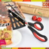 2-In-1 Stainless Steel Pizza Shovel + Pizza Scissor