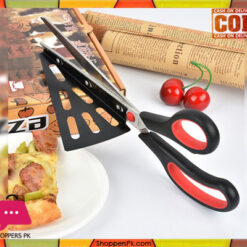 2-in-1 Stainless Steel Pizza Shovel + Pizza Scissor