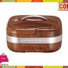2.4 Liter Insulated Plastic Wooden Color Hot Pot
