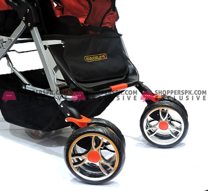 3 Position Baby Stroller In Red