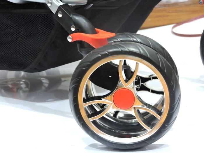 3 Position Baby Stroller In Red