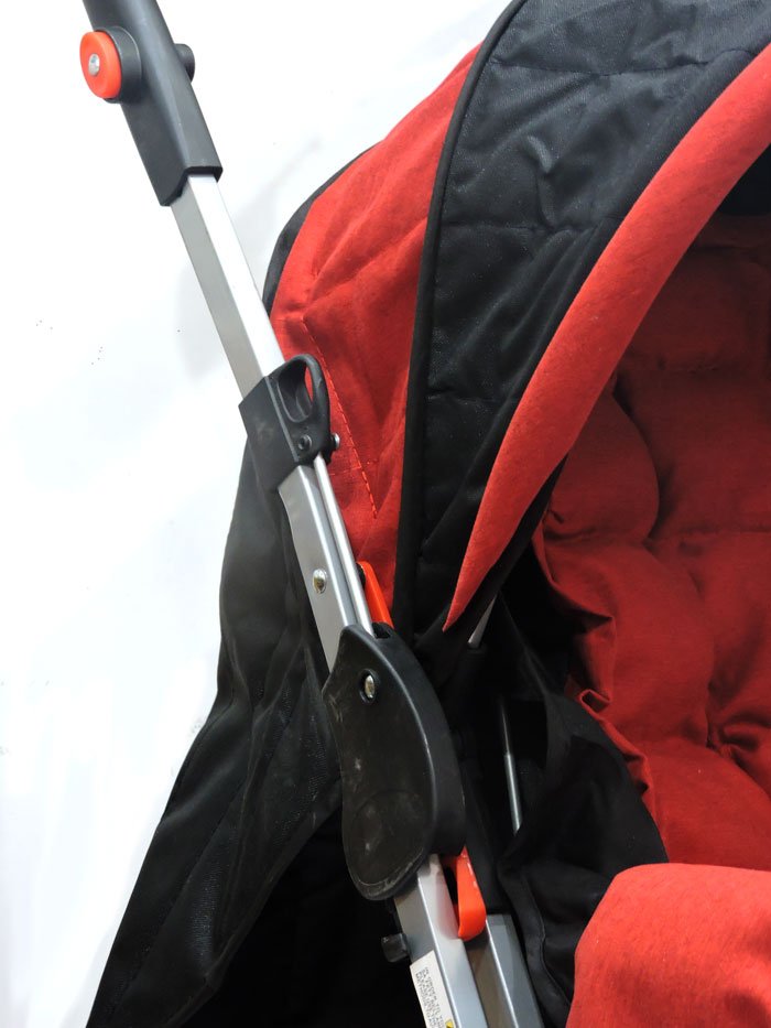 3 Position Baby Stroller In Red