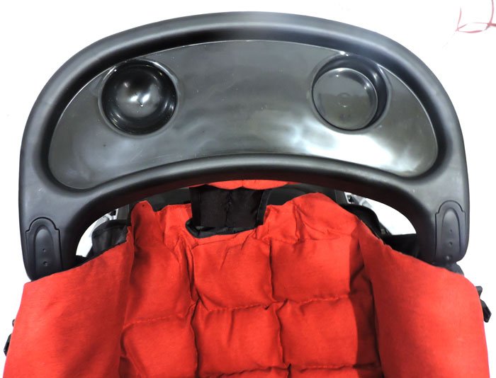 3 Position Baby Stroller In Red