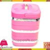 4.5Liter Insulated Abs Food Warmer With Handle Pink
