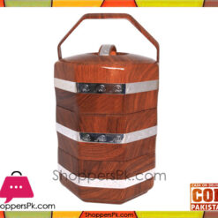 4.5L Insulated ABS Wooden Food Warmer With Handle