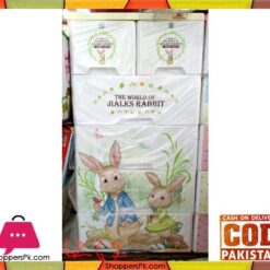 Baby Cloth Storage Drawer Fiber Plastic Rabbit