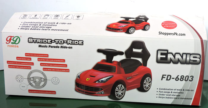 Car Shaped Push Car Fd-6803