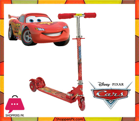 Disnep Pixar Cars Scooty Flashing Wheel