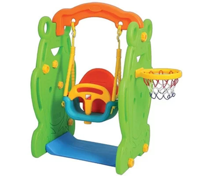 Edy Play Slide &Amp; Swing Set Frog- Sl-6108