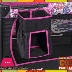 High Quality Black Pink Baby Sleeping Cot