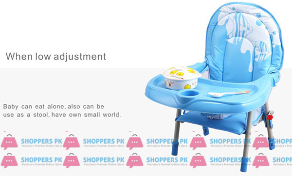High Quality Blue Fish Baby High Chair