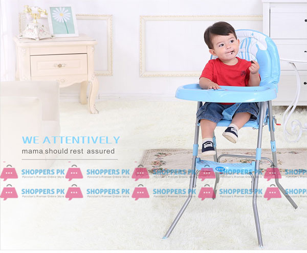 High Quality Blue Fish Baby High Chair