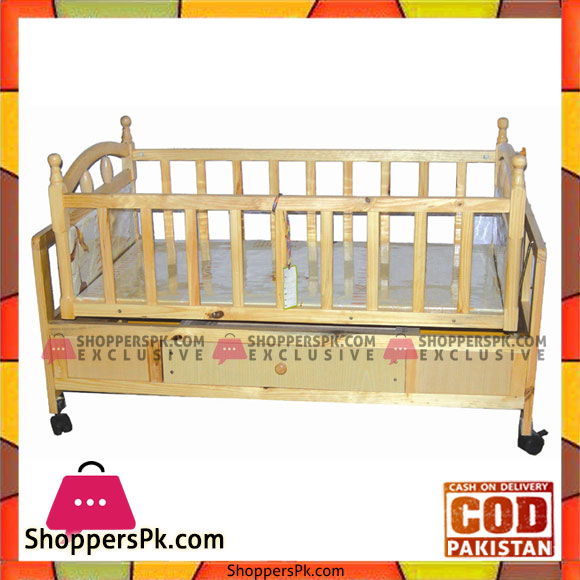 High-Quality-Wooden-Baby-Sleeping-Cot-Price-in-Pakistan