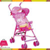 Pink Bear Baby Stroller