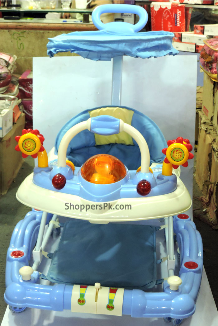 Plane Style Baby Walker &Amp; Rocking 3 In 1