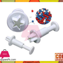 Plunger Cutter Star Shape 3 PCS Set