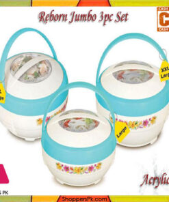 Reborn Jumbo Hot Pot 3 Pcs Set Acrylic