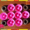 12 Pcs Silicone Cupcake Jelly Puding Mold