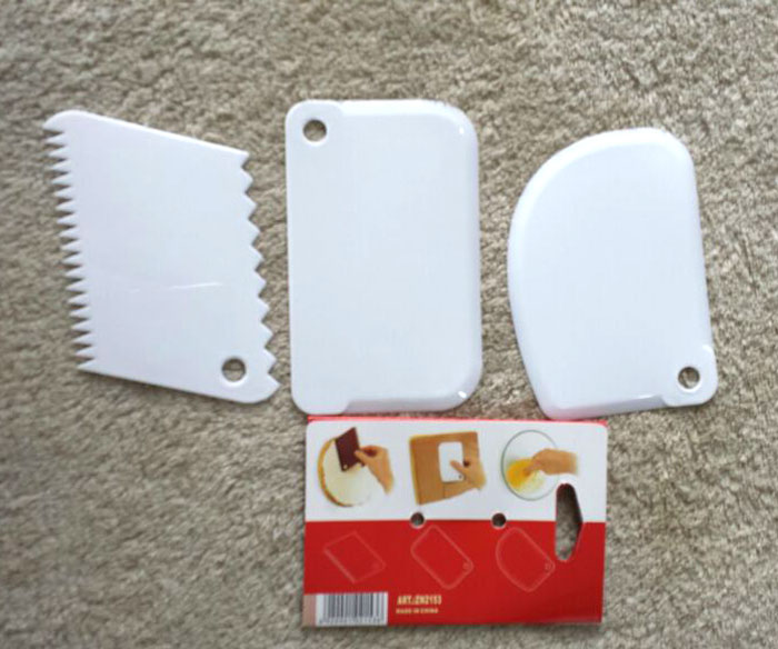 3 Pcs White Pastel Set