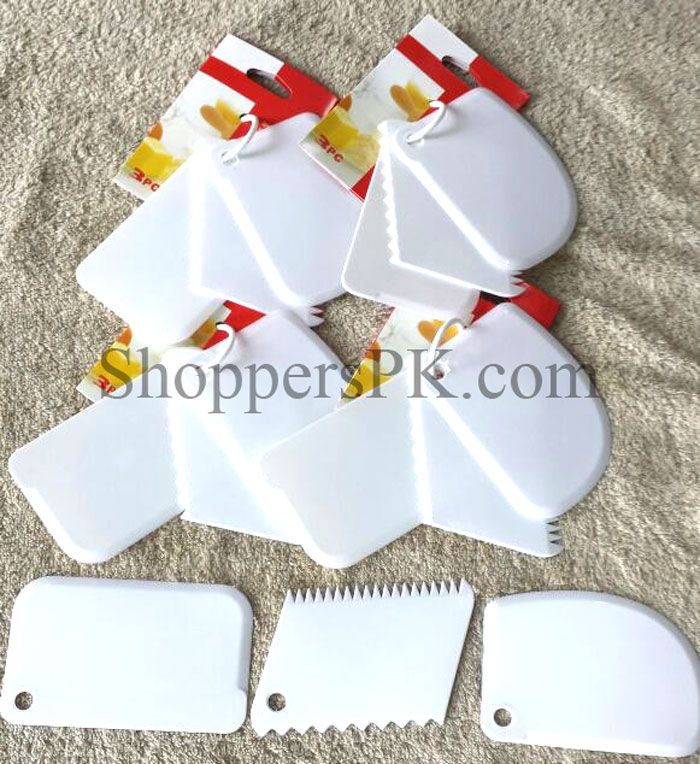 3 Pcs White Pastel Set