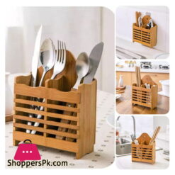 Bamboo Wood Spoon Holder