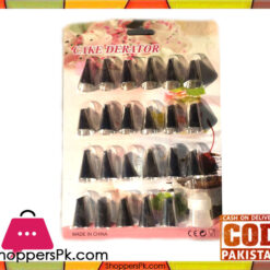 Cake Decorator 24 Pcs Icing Nozzle