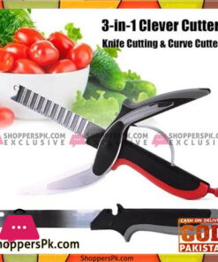 Clever Cutter Knife & Cutting Board Scissors 3-in 1