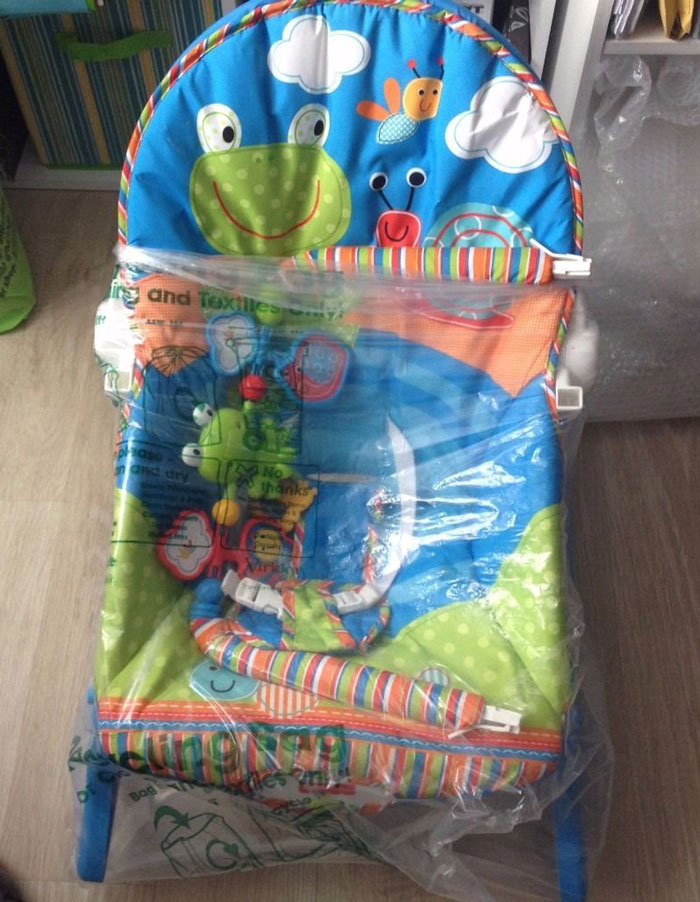 Baby Rocking Snail Fisher-Price Infant to Toddler Rocker Snail & Frog in Pakistan