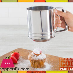 Flour Sifter Stainless Steel Large