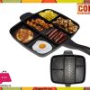 Multi Section 5 in 1 Non-Stick Master Frying Grill Pan