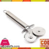 Stainless Steel Double Roller Round Knife Pizza Wheel 2 Stainless Steel Double Roller Round Knife Pizza Wheel