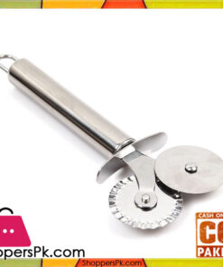 Stainless Steel Double Roller Round Knife Pizza Wheel