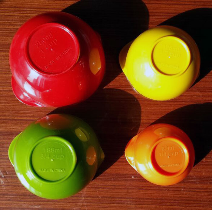 Yangi Plastic Measuring Cups Set Of 4 Pcs