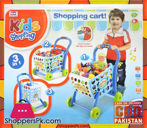 3-IN-1 Kids Shopping Cart 008-902A