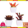 The Florist Artificial Plant with Small Pots - 3 Pieces Set - FL78