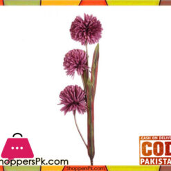 The Florist Purple Artificial Rubber Flower on Stick - FL92