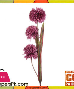 The Florist Purple Artificial Rubber Flower on Stick - FL92