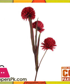 The Florist Red Artificial Rubber Flower on Stick - FL93