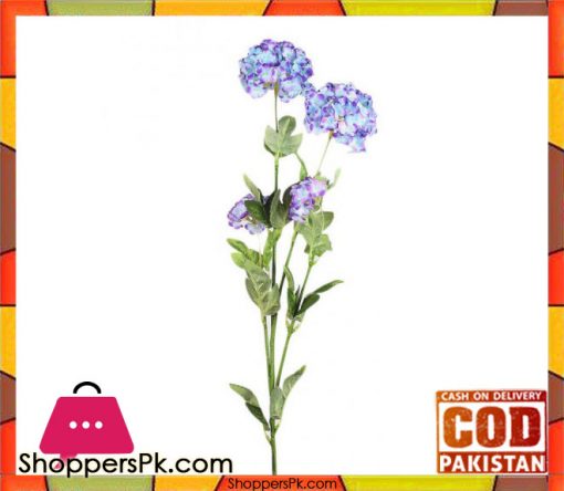 The Florist Blue Artificial Blossom Petal on Stick - FL104
