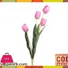 The Florist Pink Artificial Tulip Stick - FL105