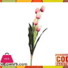 The Florist Light Pink Artificial Tulip Stick - Fl108